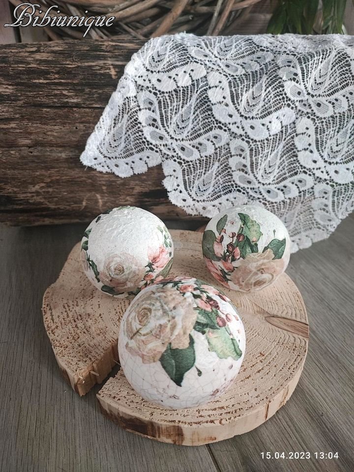 3er Set Tonkugeln
